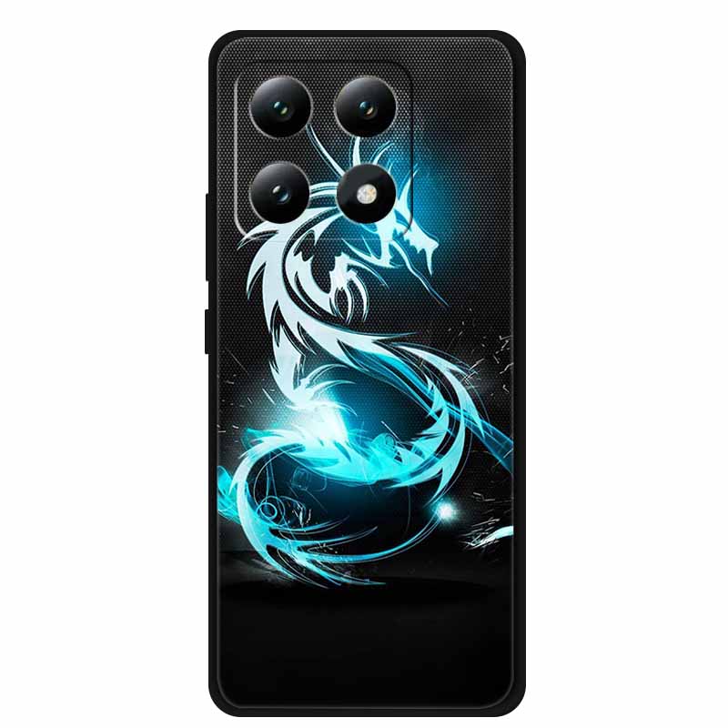 For Xiaomi 15T 5G Case Silicone Luxury Animal TPU Soft Printing Bumper for Xiaomi 15T Pro 5G Starry Sky Scenery Shockproof Cover