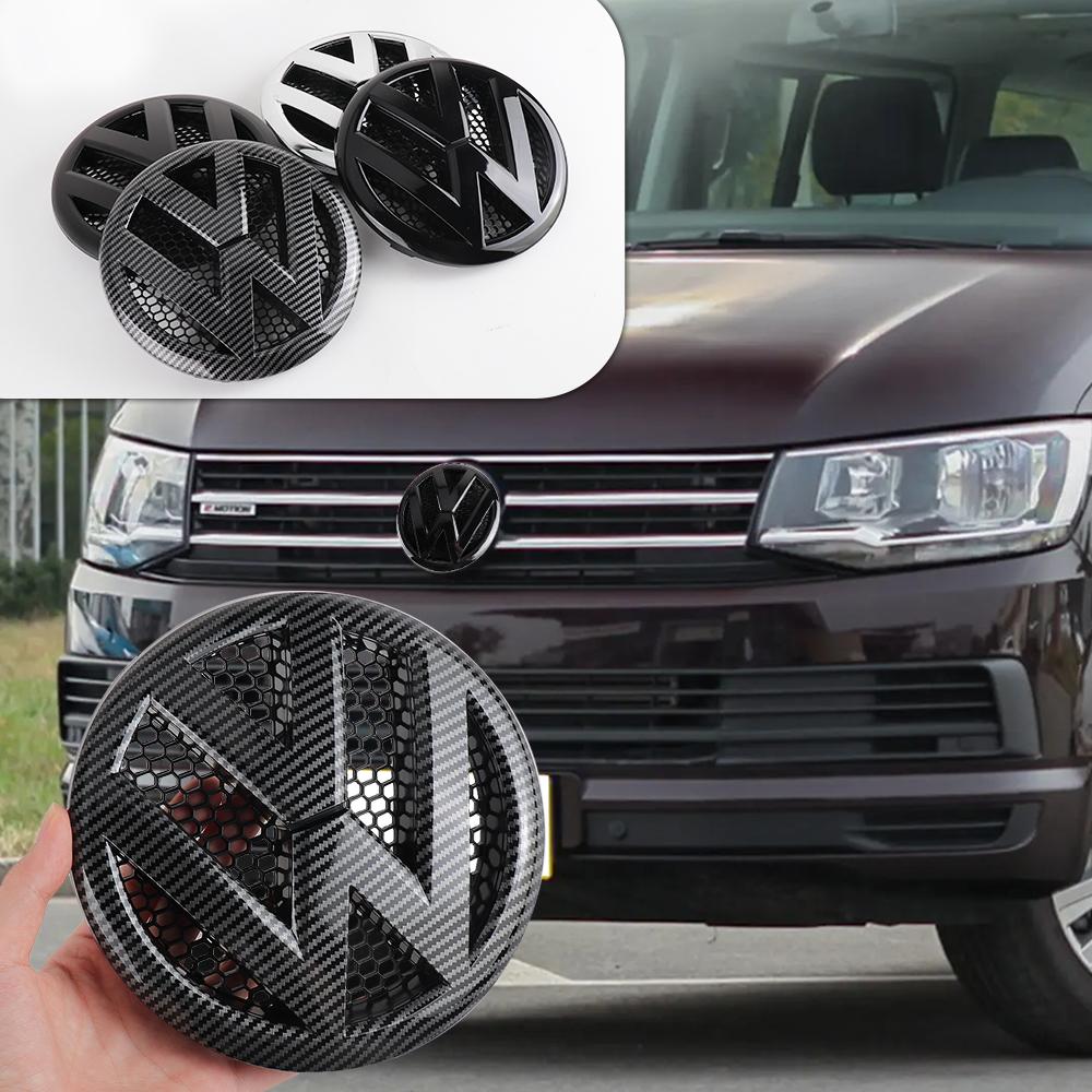 2026 Hot Valve Stems Caps Car Front Hood Grill Emblem Cover Rear Trunk Badge Sticker Decor Auto Accessories For Volkswagen VW Transporter Xc7