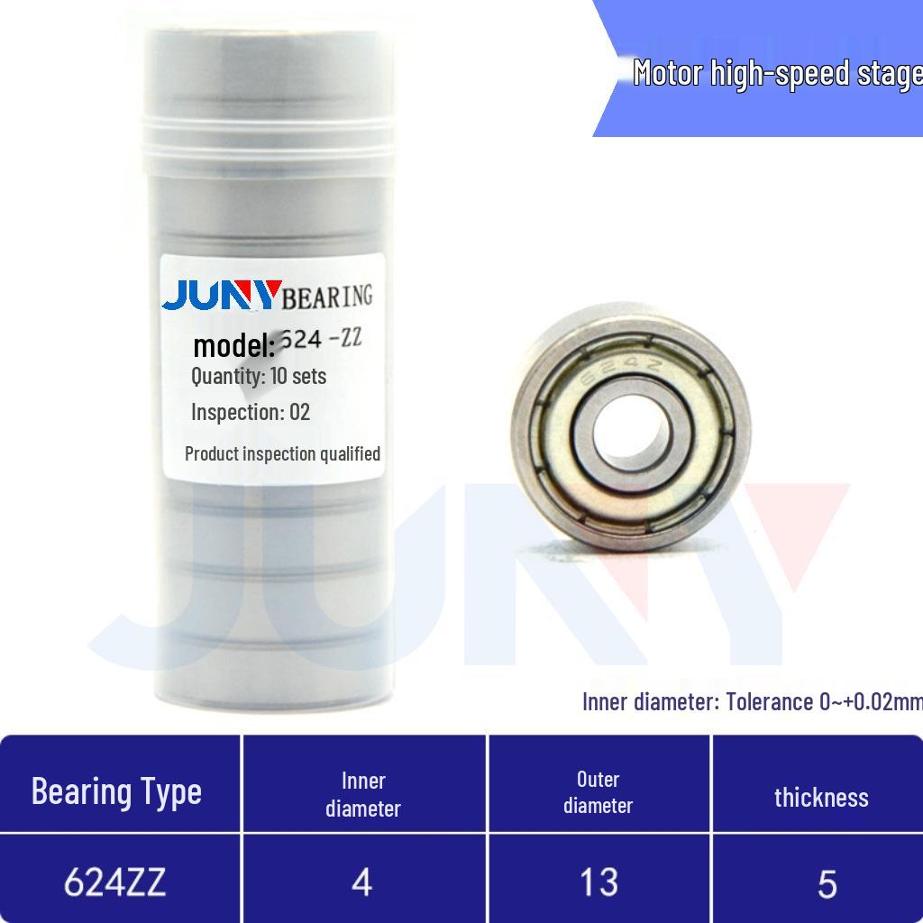 High-Speed Miniature Bearings 623-629 for Toys and Motors (ZZ/RS)