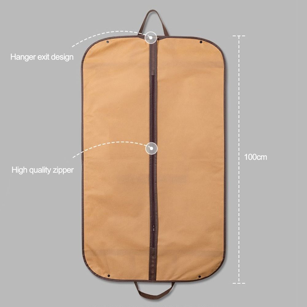 Non-woven Suit Storage Bag Foldable Clothes Storage New Dress Jacket Protective Cover