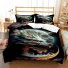 3D Dragon Tier Printed Queen Bedding Set King Size Bedding Set Soft and Comfortable Bedding Set Luxury