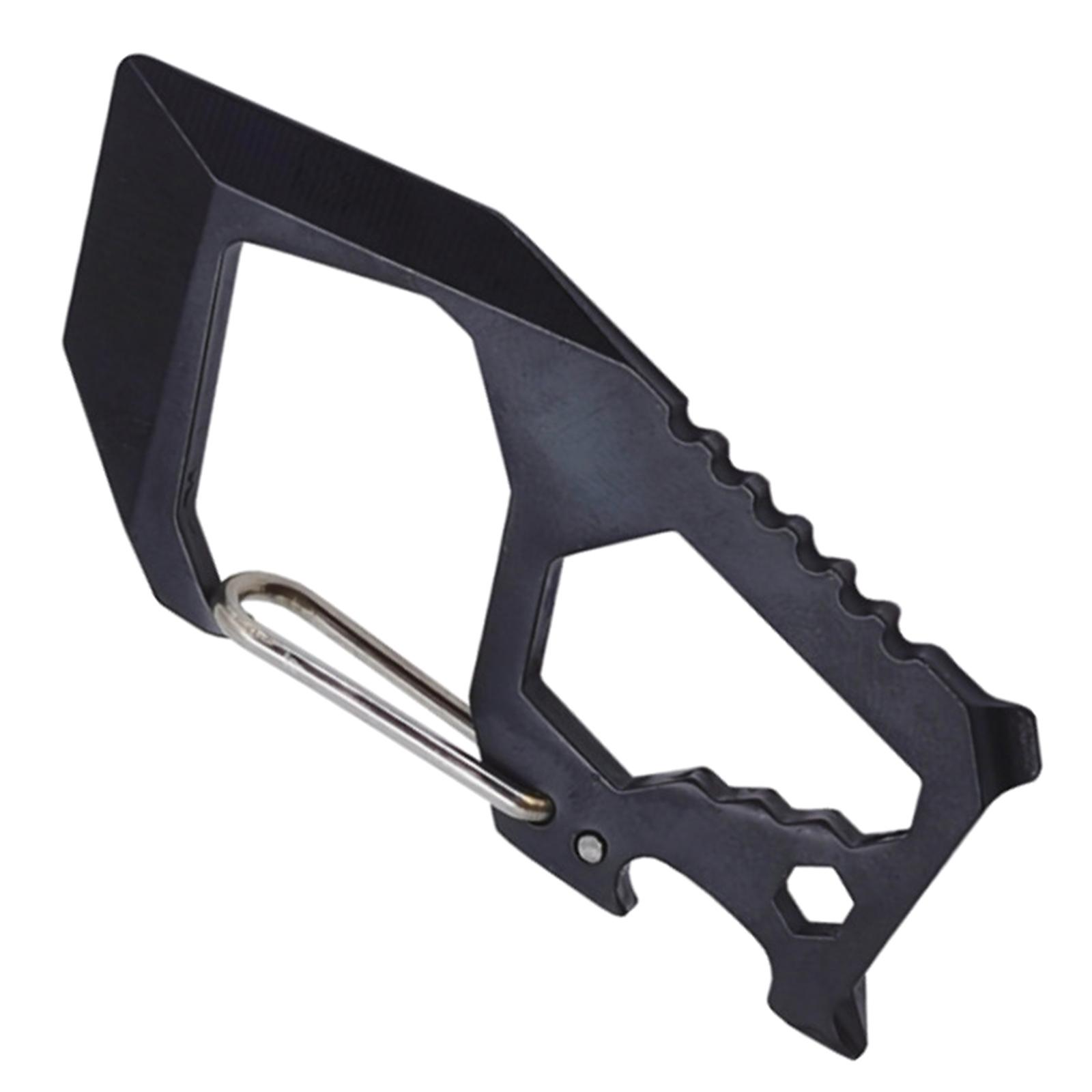 

Многофункциональный инструмент брелок Портативный карманный инструмент из нержавеющей стали с открывалкой для бутылок Брелок Инструменты для выживания на открытом воздухе