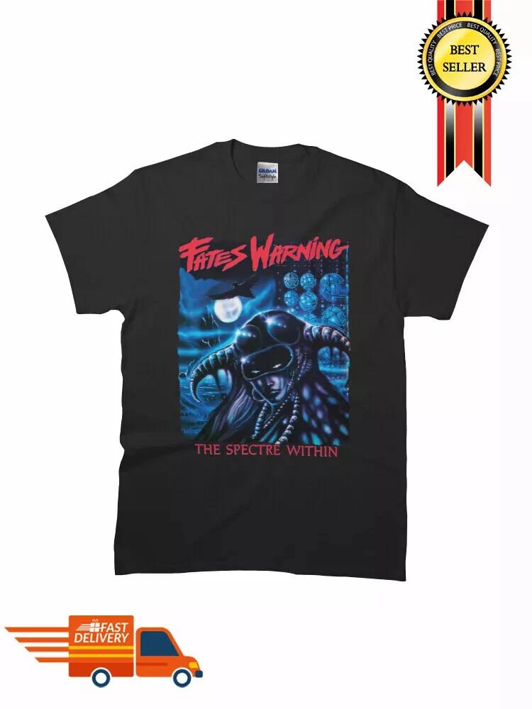 Men s and Women s T-shirts New FATES WARNING - Spectre Within Classic Premium MAN WOMAN T-Shirt SIze S-5XL XXXXL