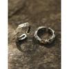 Anello Totem Pietra dei Desideri Regolabile, Gioielli Punk in Acciaio Inossidabile per Donne Uomini, Vestibilità Comoda Usura Quotidiana Idea Regalo