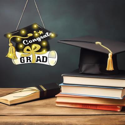Graduation Wooden Wall Sign For Graduation Party Indoor And Outdoor Decorations