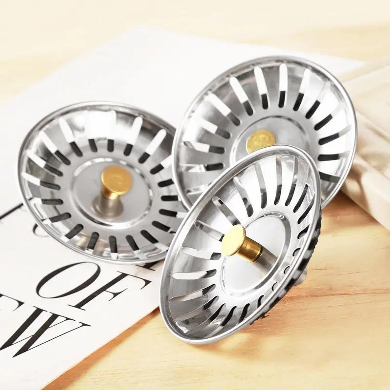 1-10PCS Kitchen Sink Strainer Stopper Waste Plug Sink Filter Filtre Sink Strainer Filter Floor Drain Kitchen Tools