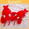 Crayfish Simulating Plush Toy Cute Cartoon Boy Children Birthday Holiday Gift