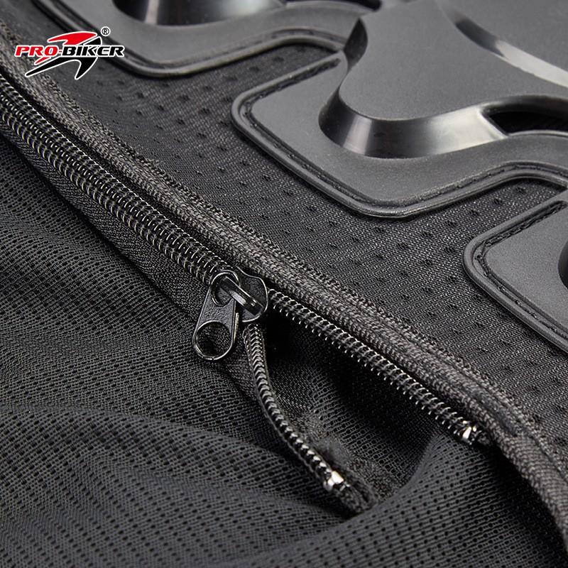 Chaqueta de Armadura para Montar en Motocicleta Con Protección para Codo, Hombro y Cintura Transpirable Equipo para Motociclista Adulto