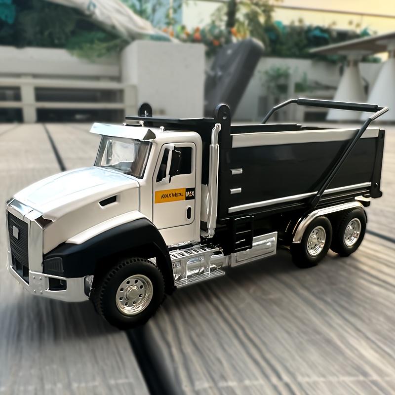 1:50 Scale Toy Dump Truck Model Construction Vehicle Set Excavator Mixer Truck and Dump Truck Toy Combo Gift for Children's Day
