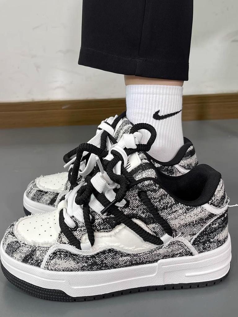 Men's 2025 Casual Sneakers: Summer Campus White Shoes, Couple Style, Thick Sole German Trainers