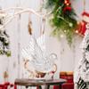 Creative Christmas Tree Pendant, Christmas Decoration Item, Transparent Pendant, Elk Acrylic Tree Hanger
