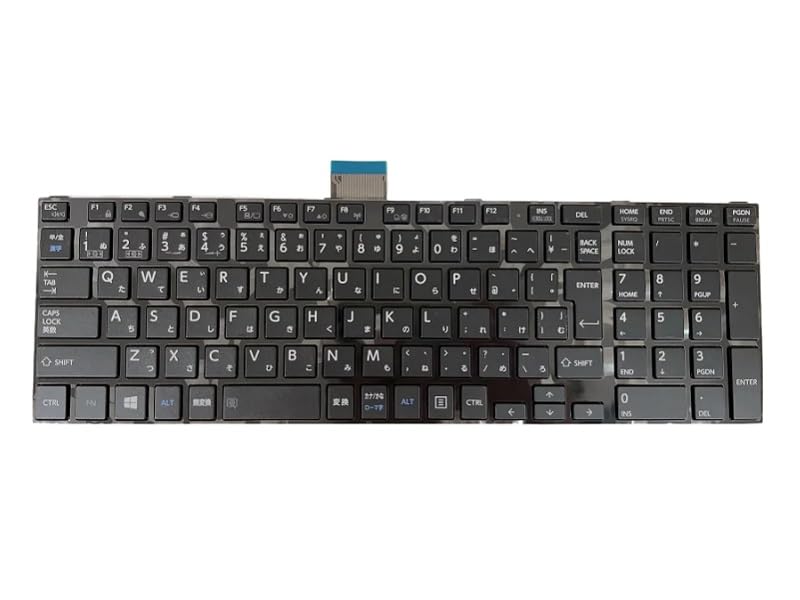Laptopdiyparts (RepairReplacement Keyboard) Japanese Keyboard, Black, Compatible with Toshiba dynabook T452 T552 T652 T752 T772 T572 EX47F EX47G