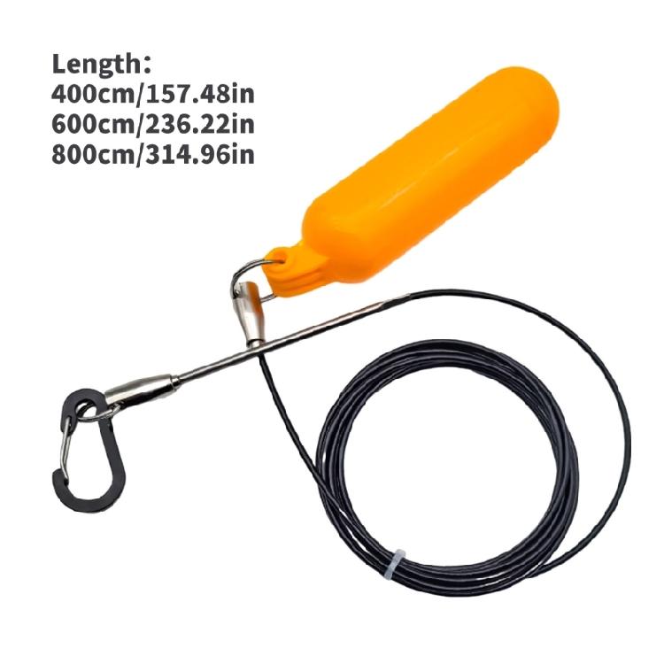 Buoyance Oranges Float Ball Fish Keeper Stainless Steel Cable Design for Fishing Adventures Trip