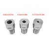 4 Jaws Self Centering Chuck Zinc Alloy Self-Centering Drill Chuck with Motor Connection Shaft for Grinding Milling Lathe Machine