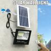 High Brightness 50W Solar Street Light Outdoor Flood Light with Remote & Reflector Security Spotlight for Garden, Patio, Pathway