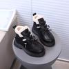 2025 Children's Winter Velvet Cotton Boots: Warm Korean Style Snow Boots for Little Girls