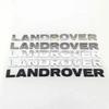 3D ABS Letters LAND ROVER Logo Rear Trunk Emblem Badge Sticker For Land Rover Range Rover Velar Sport Discovery 2 3 4 Defende SA1