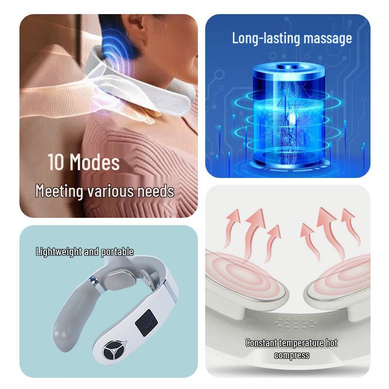 Jiancheng Smart Neck Massager with LCD Display