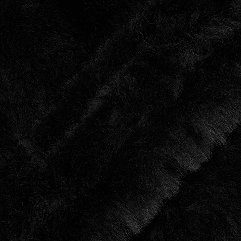 Vans Solid Color Brand Logo V-Neck Outdoor Casual Warm Fleece Jacket Women jackets Black VN000GPDBLK