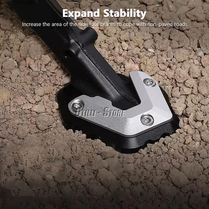 Accessories Foot Extension Pad CNC Motorcycle New Kickstand Side Kick Stand For BMW R1300GS R 1300 GS R1300 GS R1300gs 2023 2024