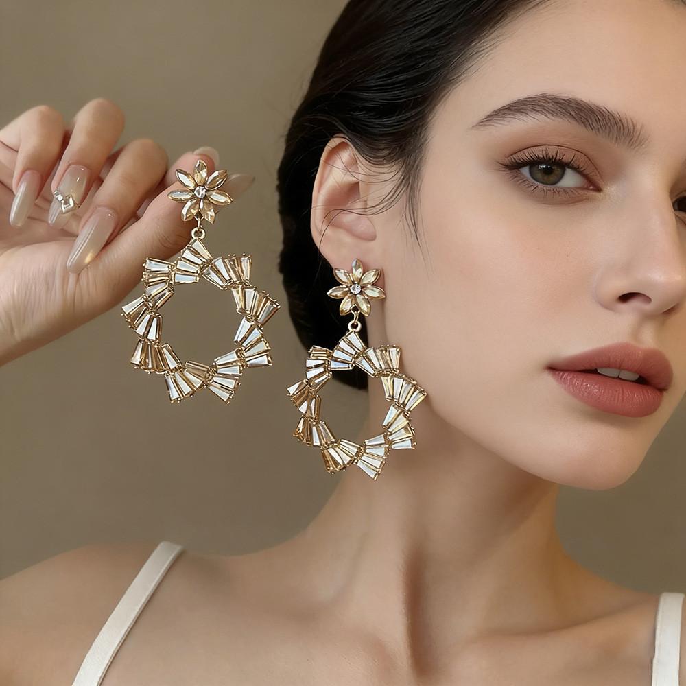 Modern Earrings With Fashionable Fringe For Women Summer Accessories