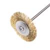 Carving Craft Grinder Hand Tools Brass Wire Brush Wire Wheel Polishing Brushes Rotary Electric Tool