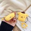 3 Pieces 19.9 Yuan Optional Pom Pom Purin AirPods Pro3 Protective Case Silicone 1/2/3 Generation Apple Wireless Bluetooth Earbuds Case Sets Ins Female