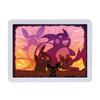 Customized Anime Light Box High Quality Cartoon Paper Carving Children's Gift Desk Table Lamp LED Night Light Bedroom Decoration