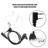 2 Pin Acoustic Tube Headset Walkie Talkies Earpiece for Retevis Kenwood Baofeng Two Way Radio