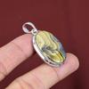 Schalenblende pendant natural gemstone pendant 925 sterling silver pendant handmade jewelry designer pendant gifts for him brand new pendant