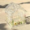 3D Combined Heart House Tealight Holder Silicone Mold, House Candle Holder Mold for Epoxy Resin