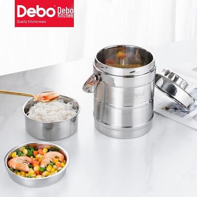 Debo Cooks Insulated Stainless Steel Lunch Box