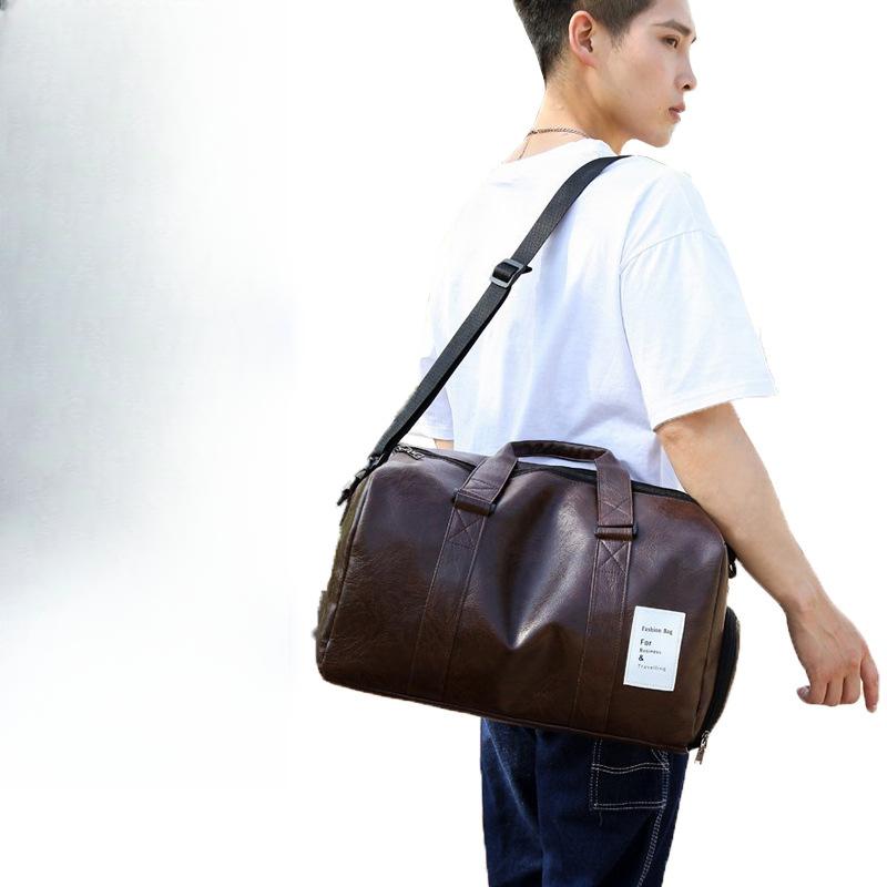 Fashionable Men's Travel Bag High-end Large Capacity Fitness Bag Casual Women's Handbag Waterproof One-shoulder Crossbody Bag