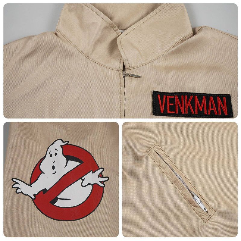 Ghostbusters Cosplay Costume Party Outfit Jumpsuit Halloween Cosplay Stage Performance Costume