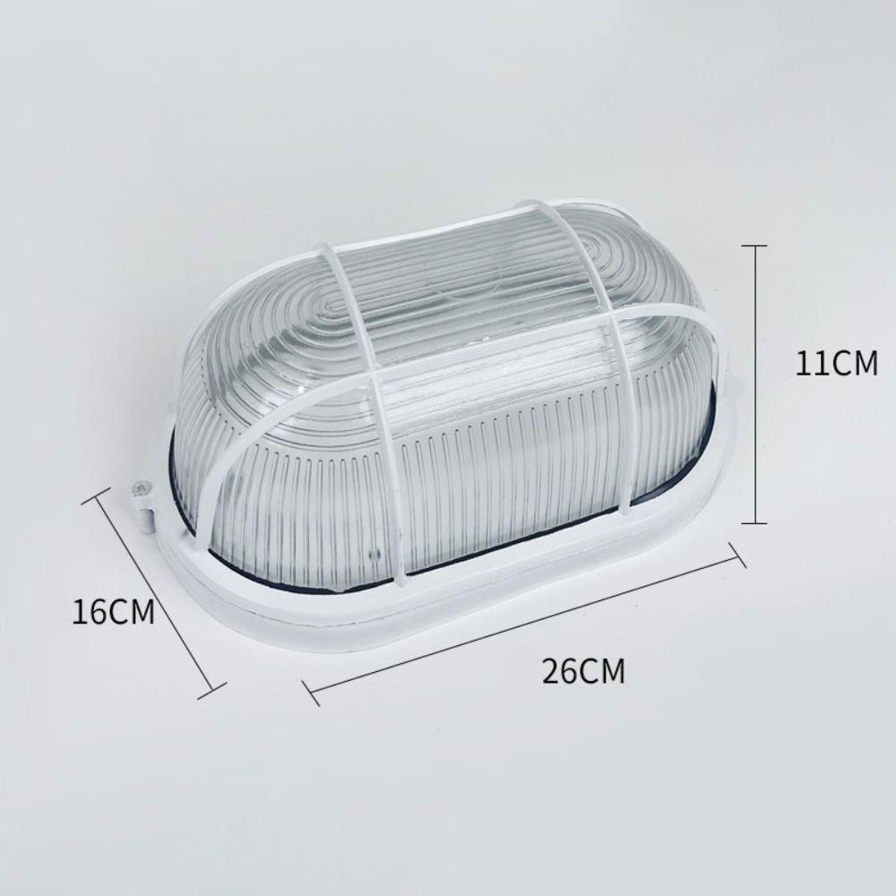 Waterproof Explosion-Proof Lamp Die-cast Aluminum Moisture Explosion-proof Ceiling Lamp IP65 Dustproof Frosted Glass