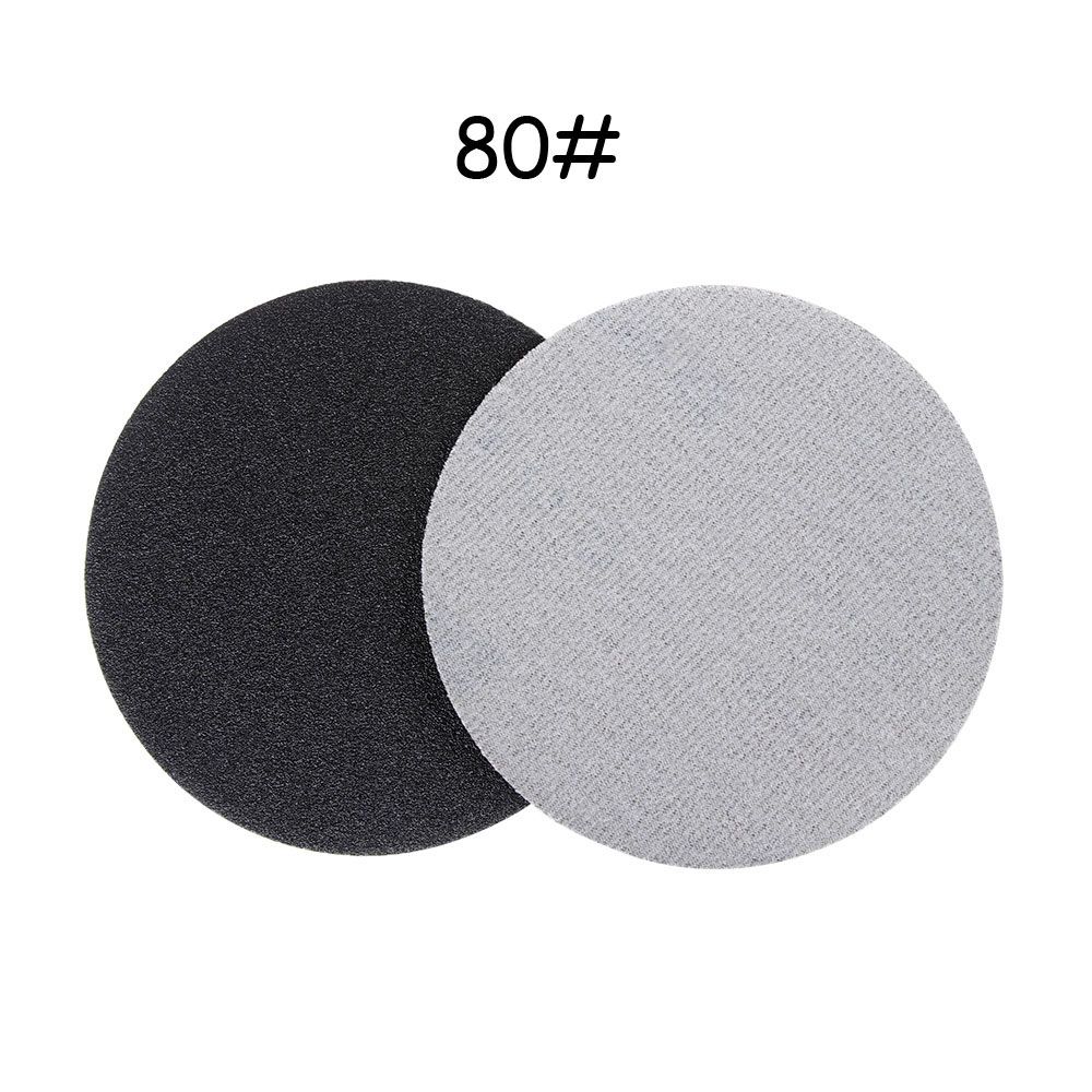 5/10/20Pcs Abrasive With Loop Wet or Dry Sandpaper Pads Sanding Disc 60 - 10000 Grit 5'' 125mm