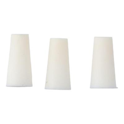 Tapón de Goma de Silicona Perforado 8-12 mm Tapones de Silicona para Tapón de Matraz Tubo de Ensayo