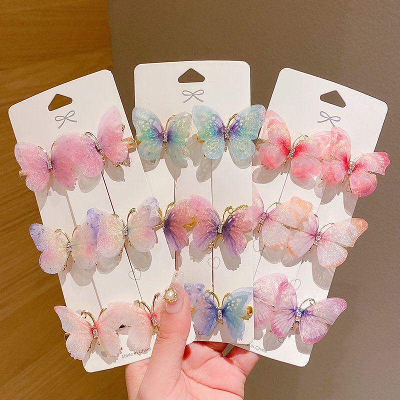 Princess Fairy Butterfly Hair Clips: Cute Hair Accessories for Girls
