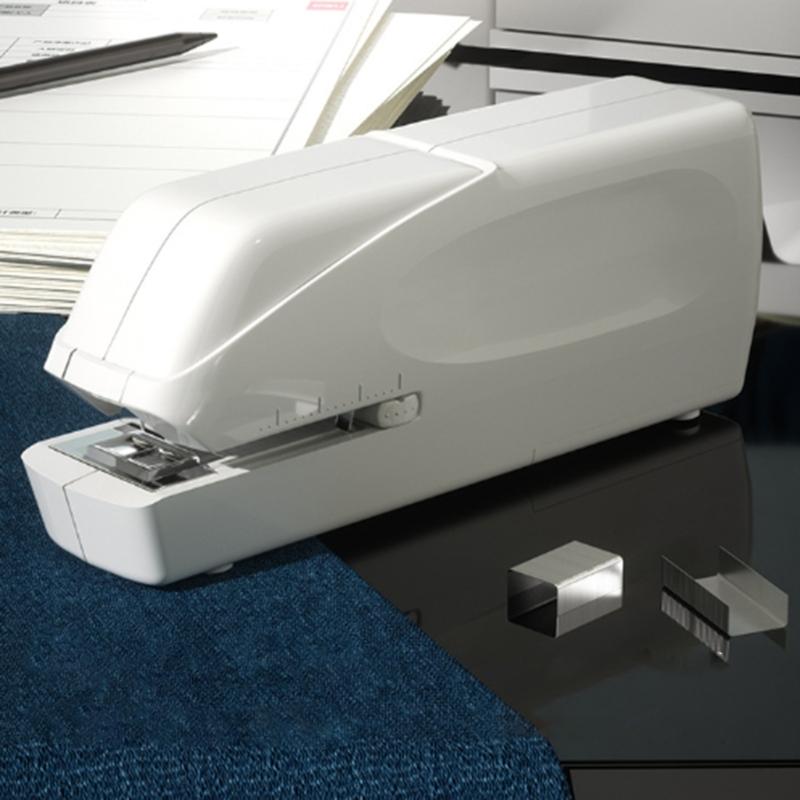 Office Electric Stapler for Efficient Document Management 20 Sheet Adapter or Battery Powered for Office School