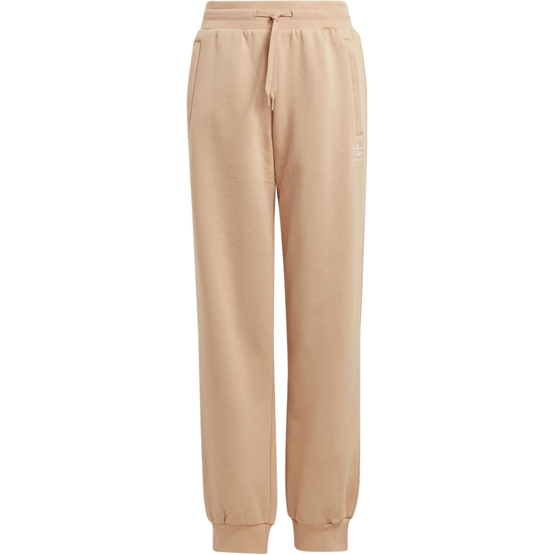 Teenagers Adidas Originals Knitted Sweatpants Magic Light Umber IX7646 164