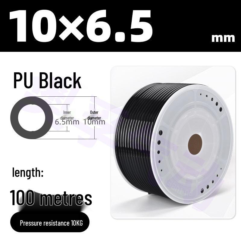 Transparent PU Air Hose for Compressors: Sizes 3-22mm