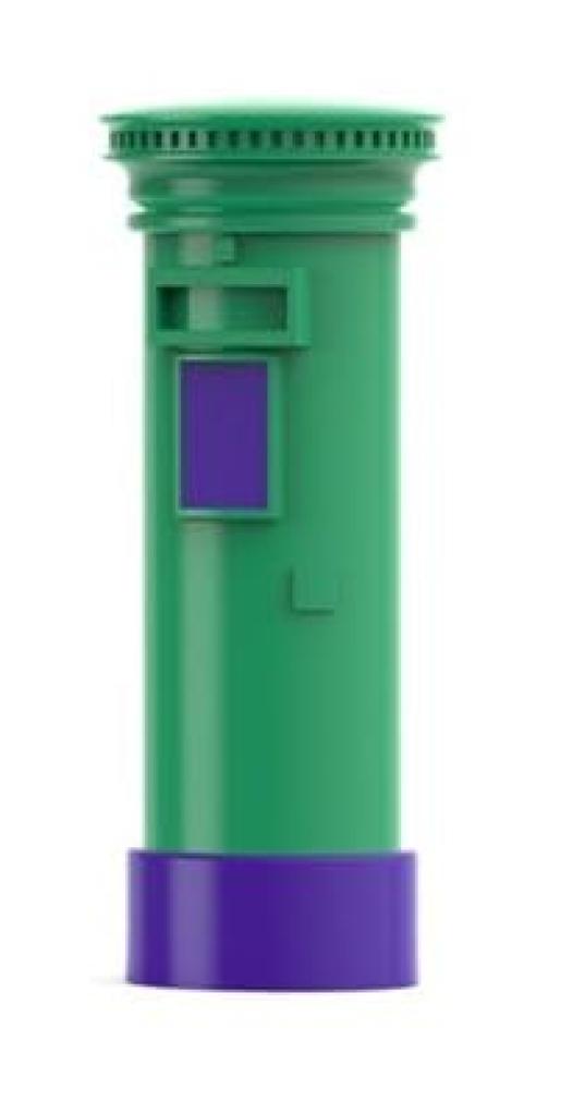 Tiny City Scale Isuzu N Series Hong Kong Post Office Truck Diecast Model Car 1/76 (with Accessories)