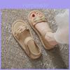 2023 New Women's Casual Flat Roman Sandals Soft Bottom Beach Shoes