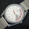 REFURBISHED MENS SEIKO 5 AUTOMATIC 6309A JAPAN WHITE DIAL WATCH A427249-2 QRL-a427249