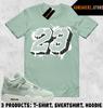 Tričko ladící k AJ 4 Abundance Seafoam Sail K tričku pro tenisku číslo 23 4s Unisex tričko