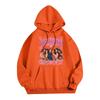 Unisex Lightweight Long-Sleeve Printed Hooded Pullover Sweatshirt
