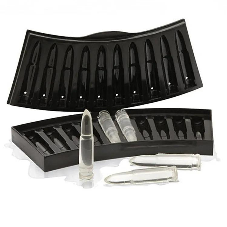 Bullet Ice Block Mold Bar DIY Ice Block Checker Pistol Shaped Ice Block Mold Ice Block Storage Box