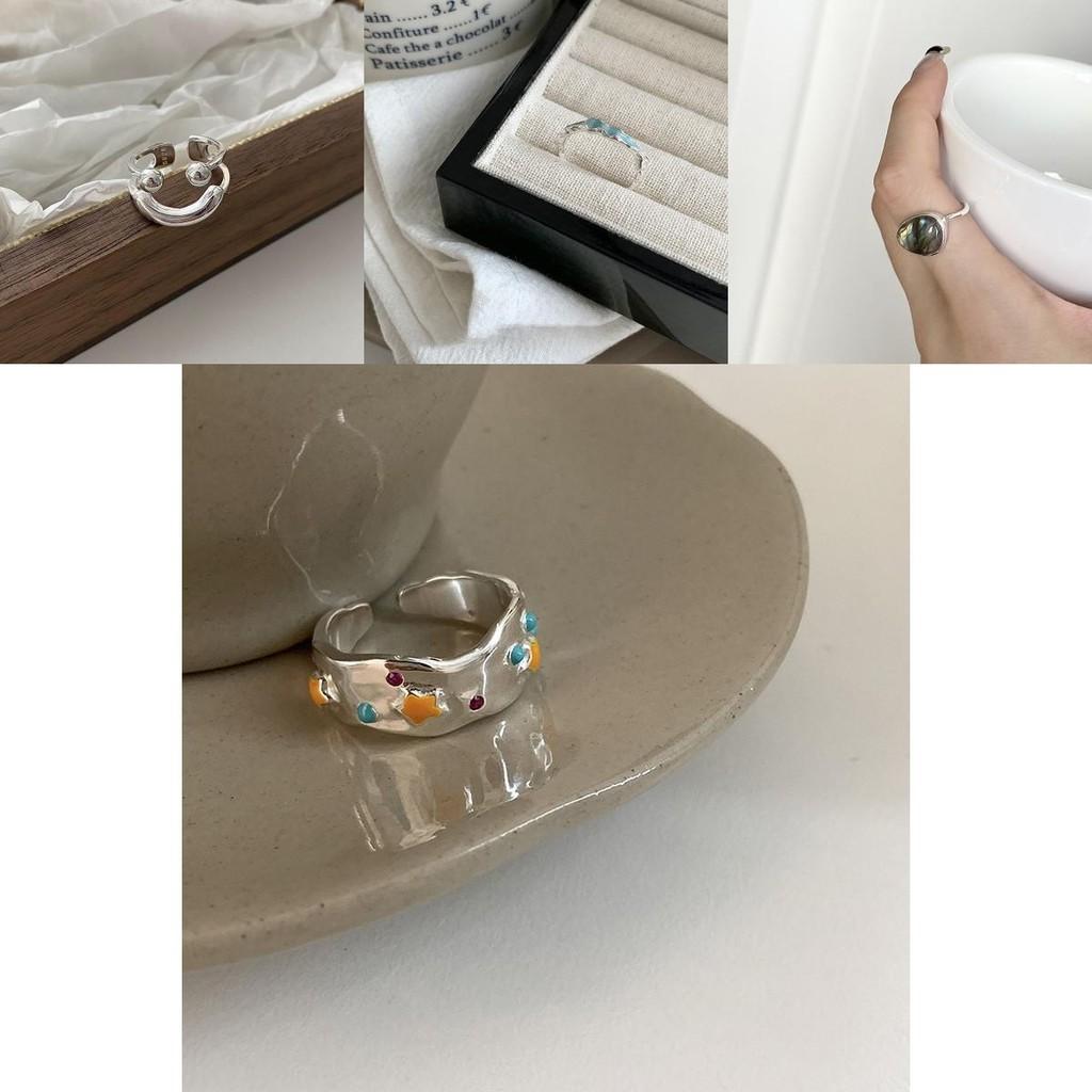 Stunning 925 Sterling Silver Geometric Ring With Zirconia Stones For Women Fashion Accessory