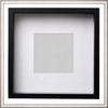 Deep box 3D frame 24.5x24.5 for moss handicrafts for photos, black