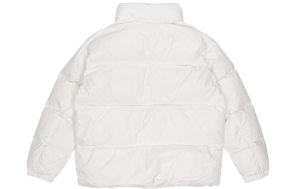 New Balance Down Jackets Unisex Ivory White Stand Collar Moderate Other NPA4E013-IV